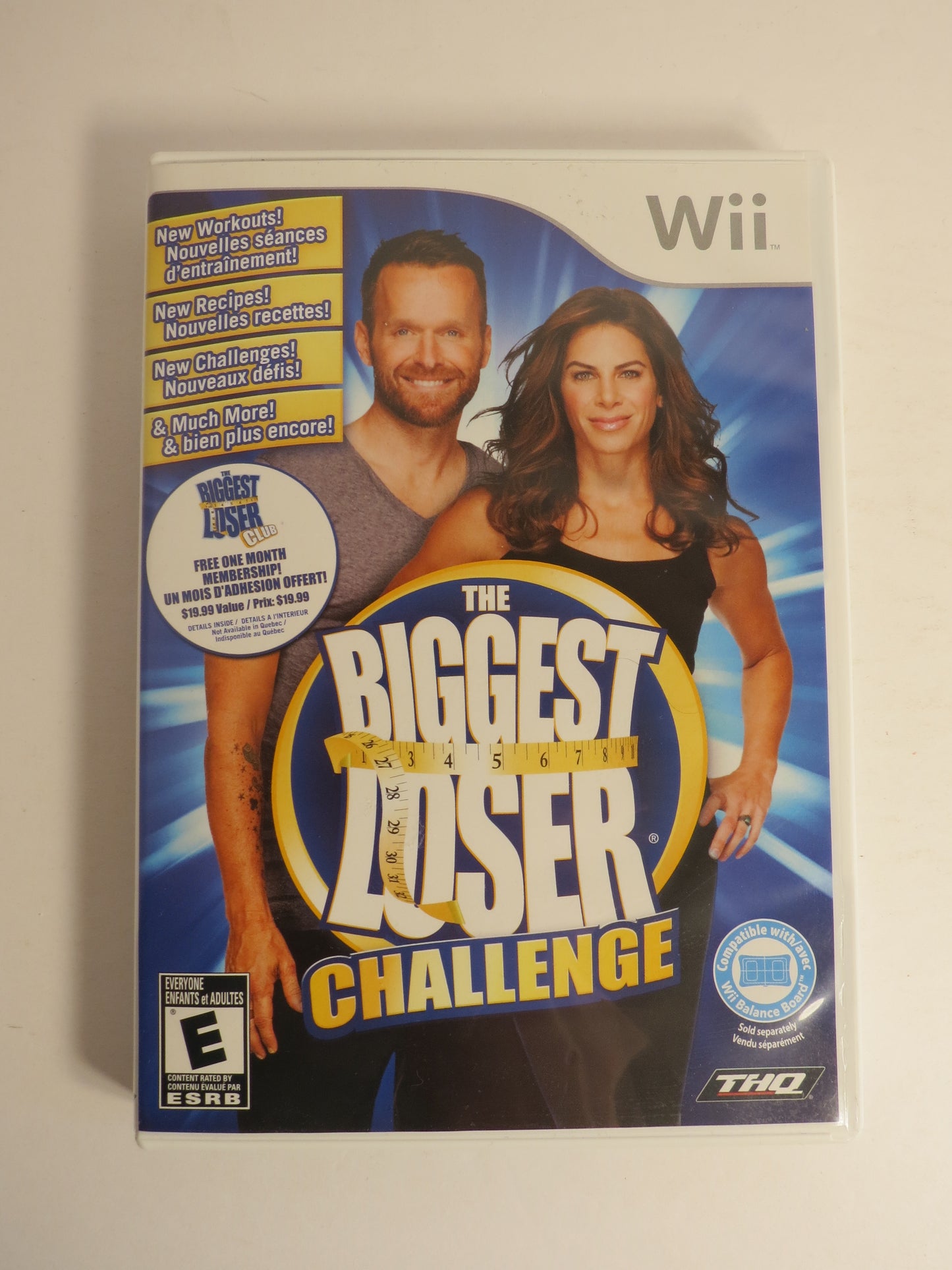 The Biggest Loser Challenge Nintendo Wii Game CIB