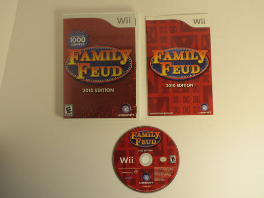 Family Feud 2010 Edition Nintendo Wii Game CIB