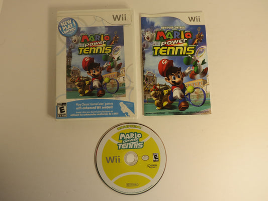 Mario Power Tennis Nintendo Wii Game CIB
