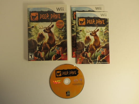 Deer Drive Nintendo Wii Game CIB