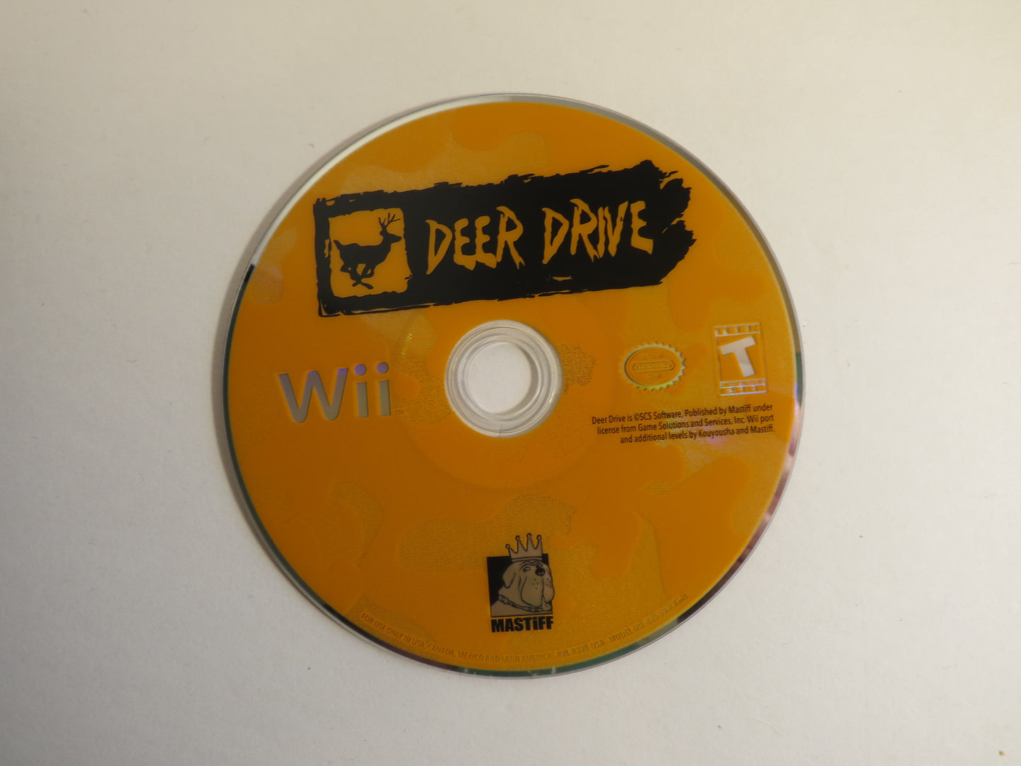 Deer Drive Nintendo Wii Game CIB