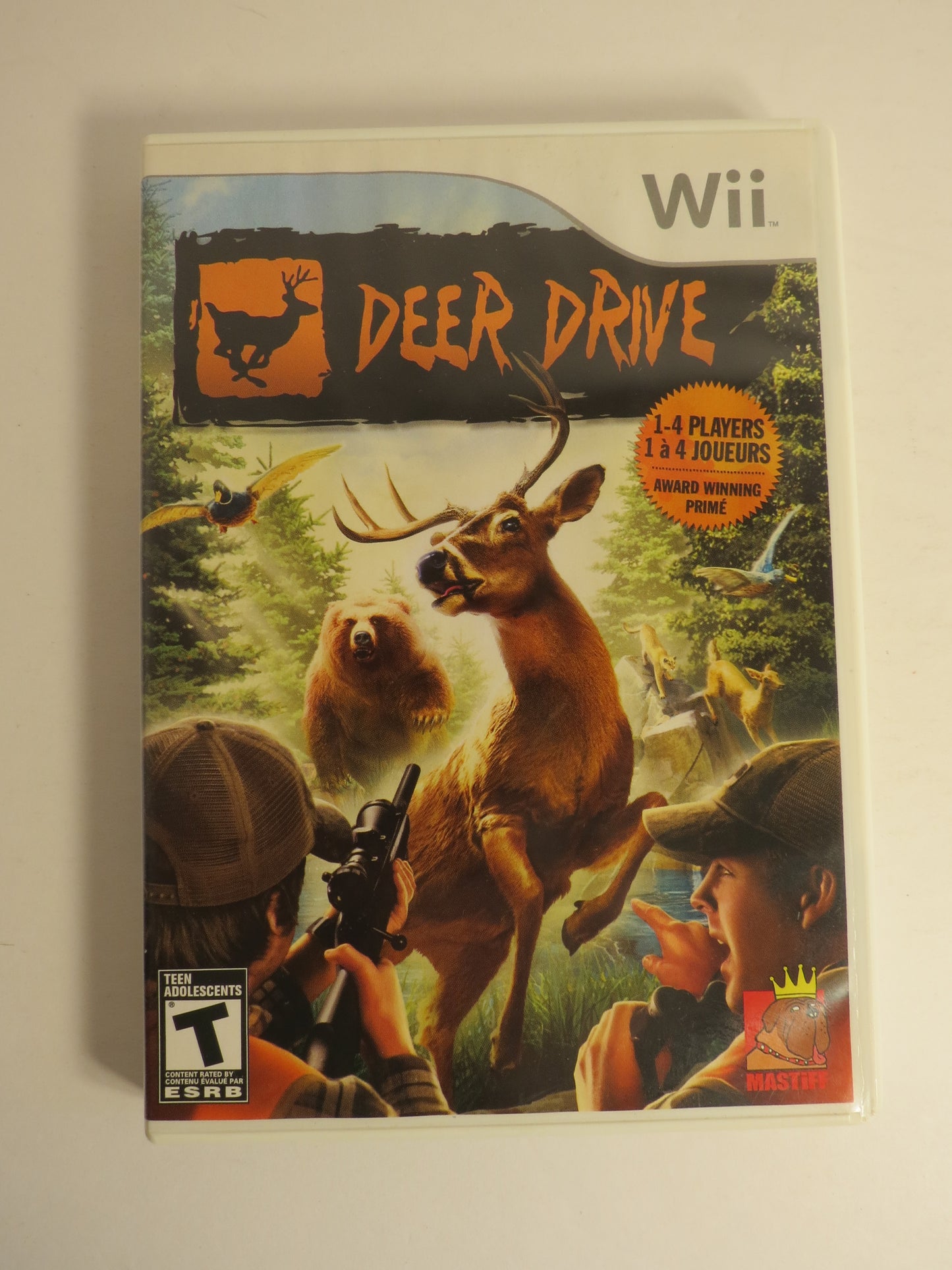 Deer Drive Nintendo Wii Game CIB