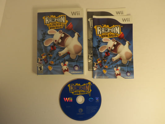 Rayman Raving Rabbids Nintendo Wii Game CIB #2