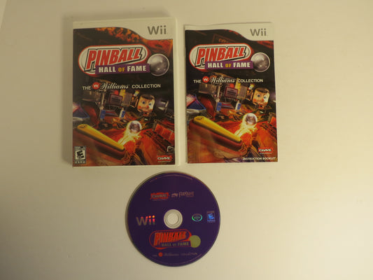 Pinball Hall of Fame the Williams Collection Nintendo Wii Game CIB
