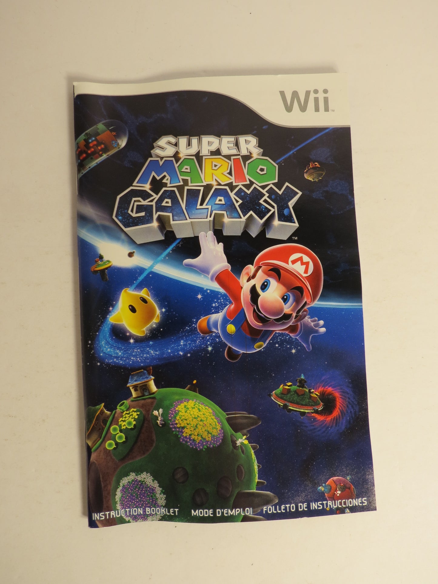Super Mario Galaxy Nintendo Wii Game CIB