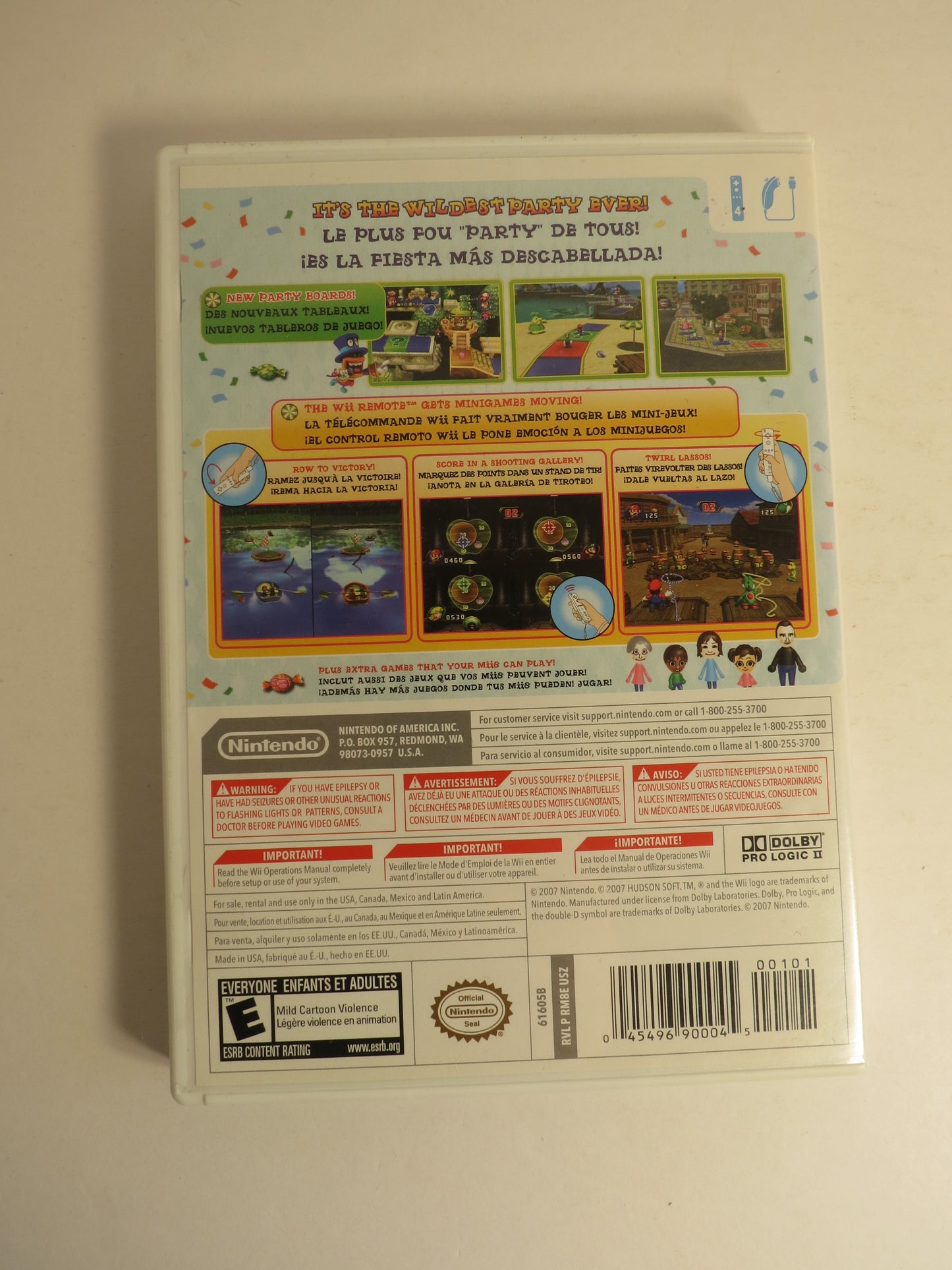 Mario Party 8 Nintendo Wii Game CIB