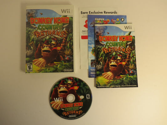 Donkey Kong Country Returns Nintendo Wii Game CIB