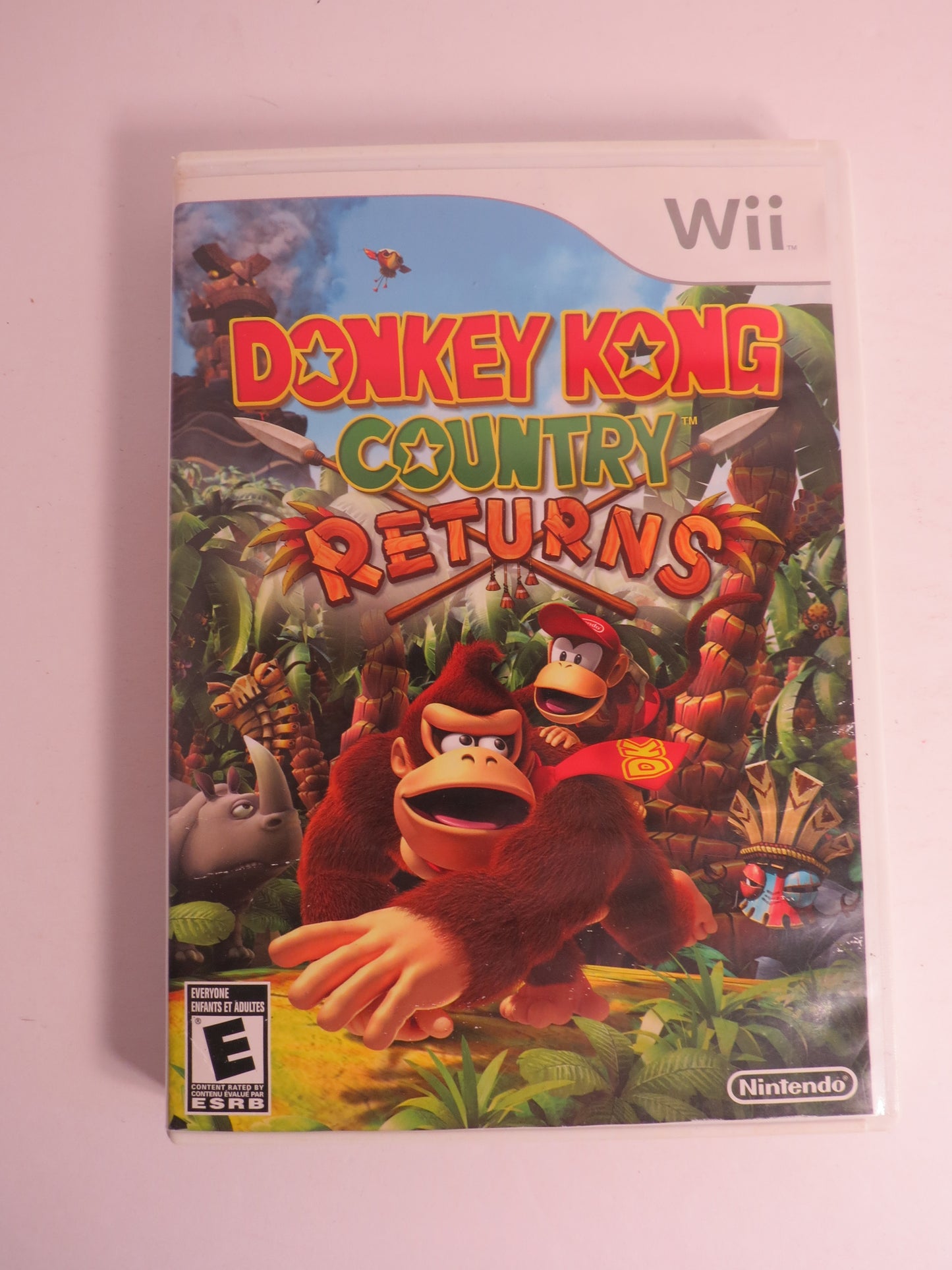 Donkey Kong Country Returns Nintendo Wii Game CIB