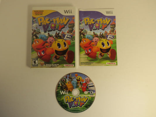Pac-Man Party Nintendo Wii Game CIB