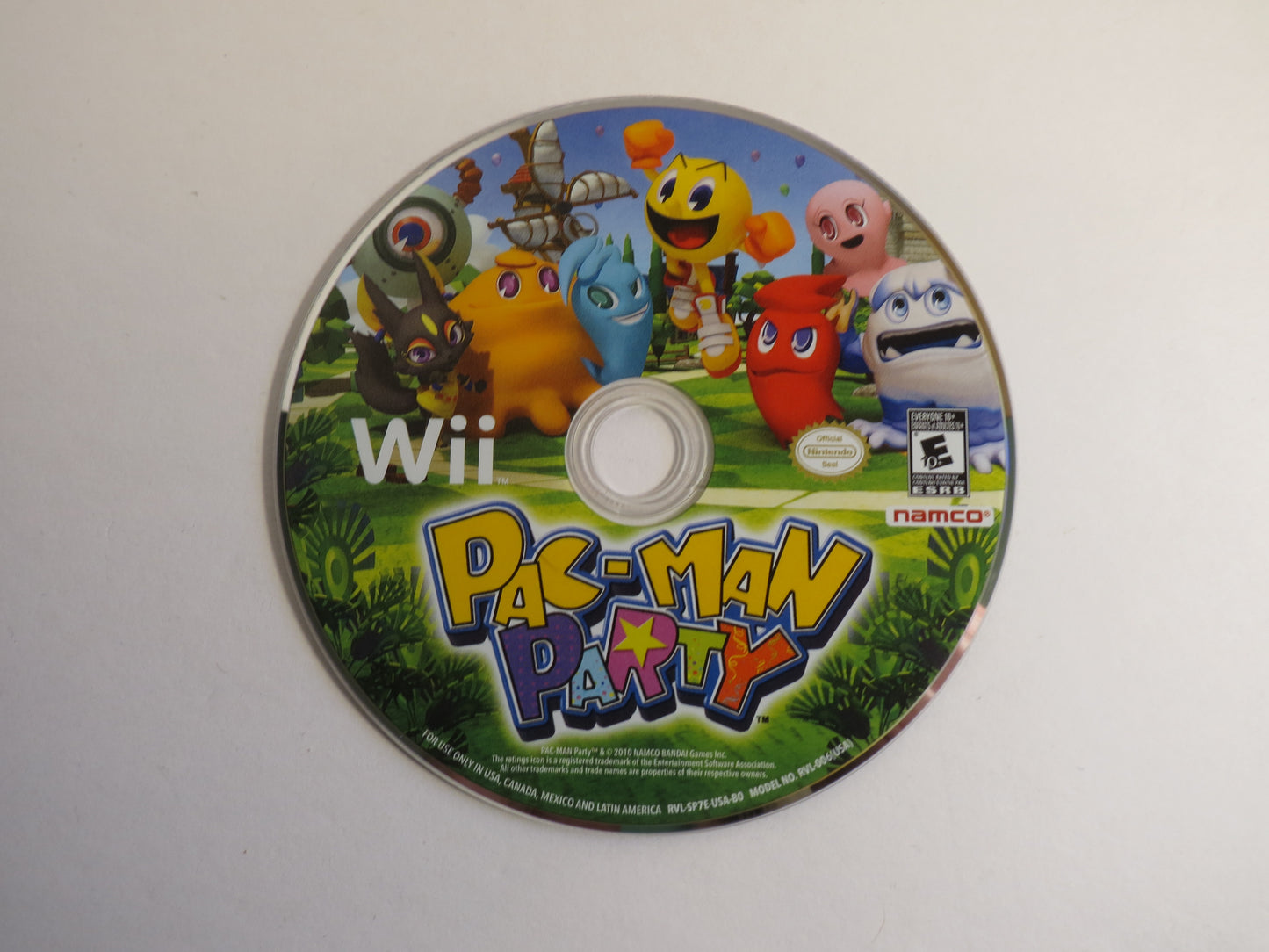 Pac-Man Party Nintendo Wii Game CIB
