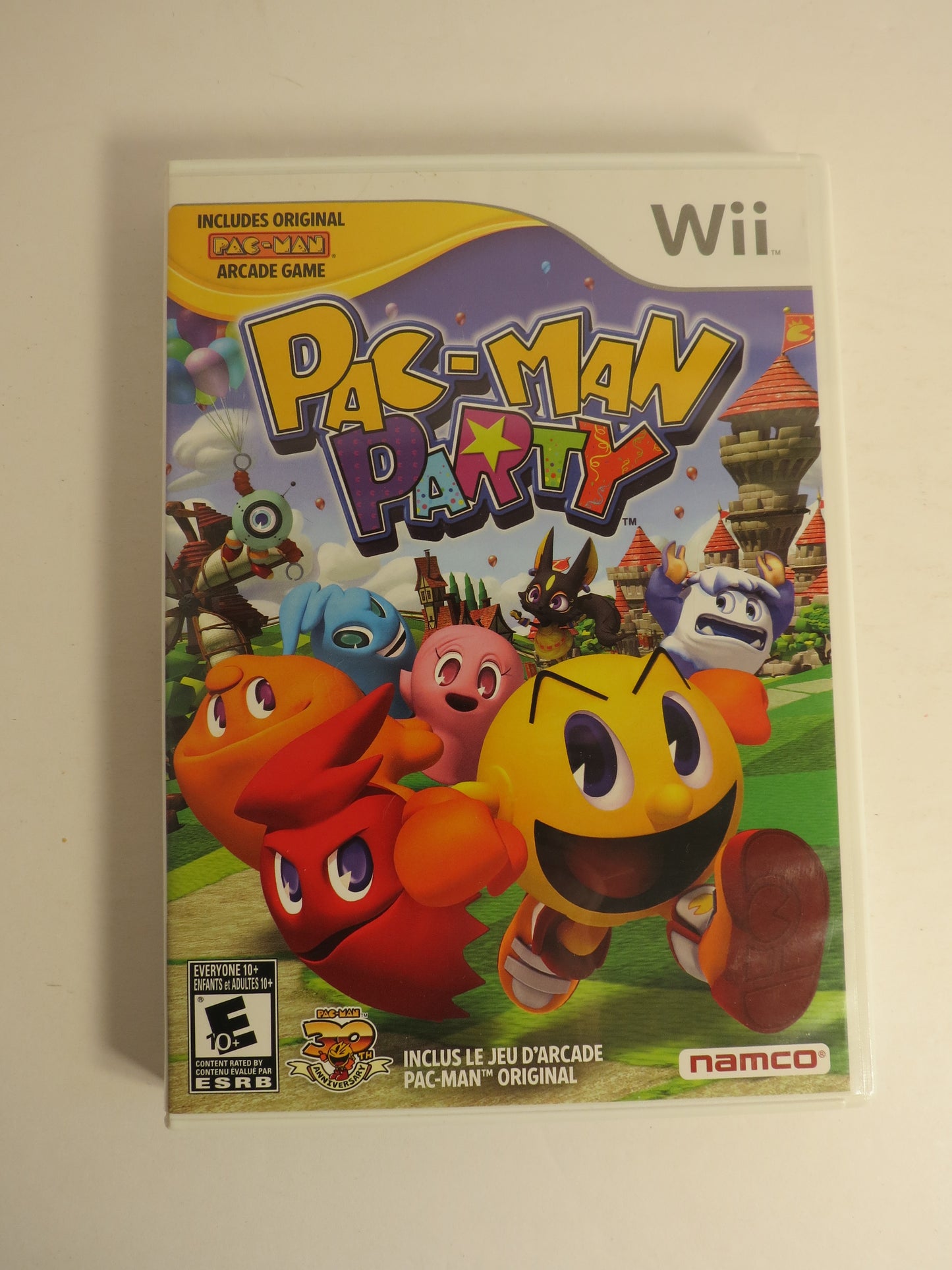 Pac-Man Party Nintendo Wii Game CIB
