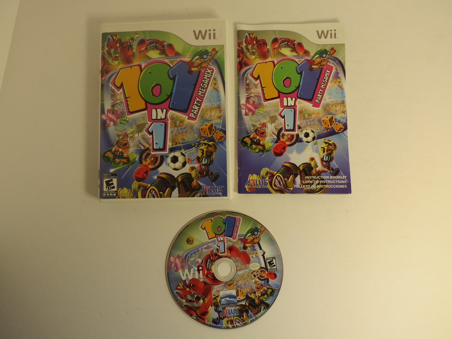 101 in 1 Party Megamix Nintendo Wii Game CIB