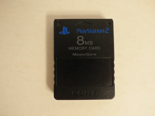 Playstation 2 PS2 Memory Card 8MB MagicGate Black