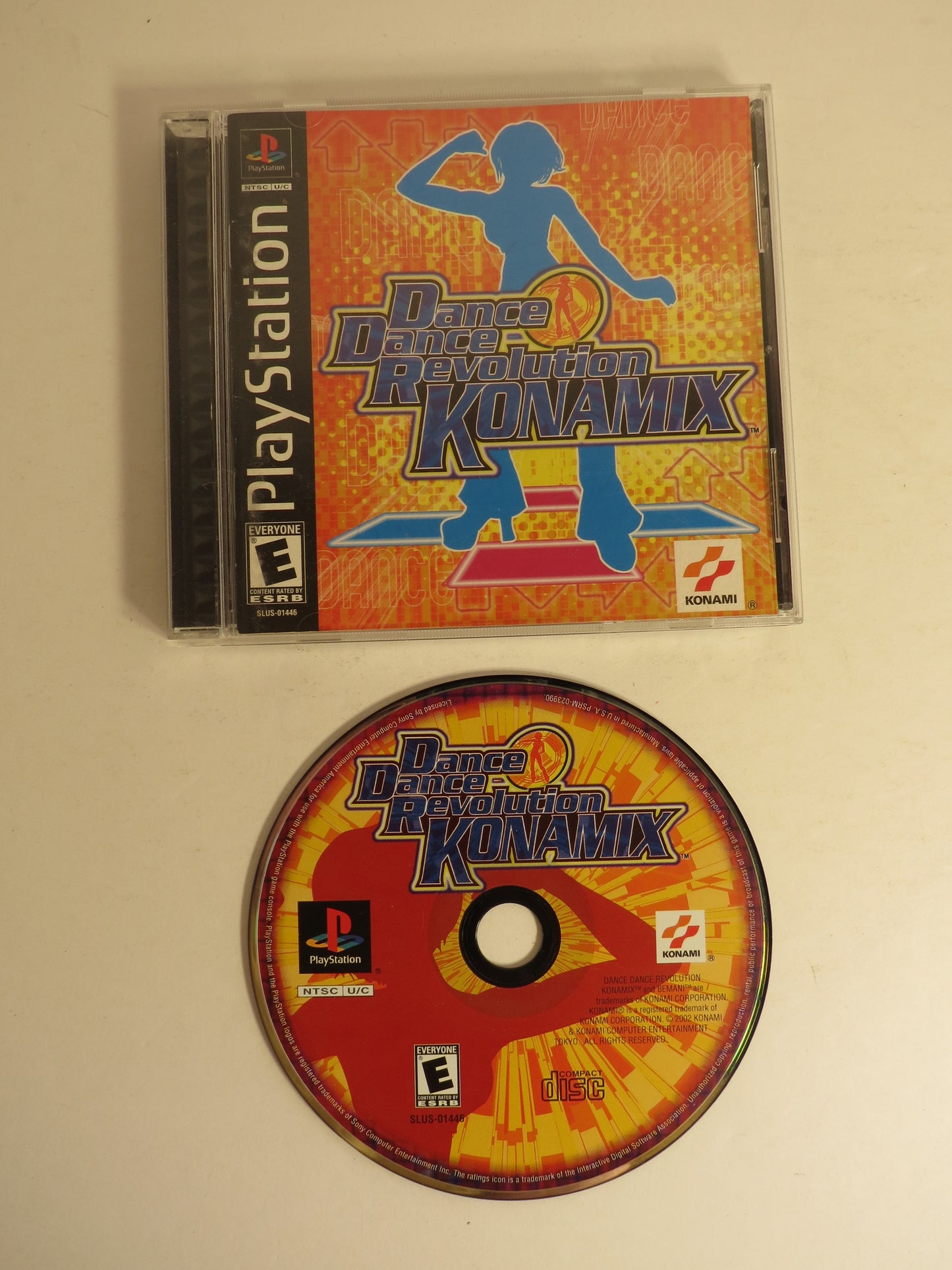 Dance Dance Revolution Konamix Playstation 1 PS1 Game CIB