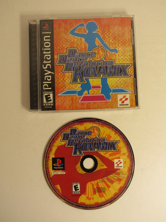 Dance Dance Revolution Konamix Playstation 1 PS1 Game CIB