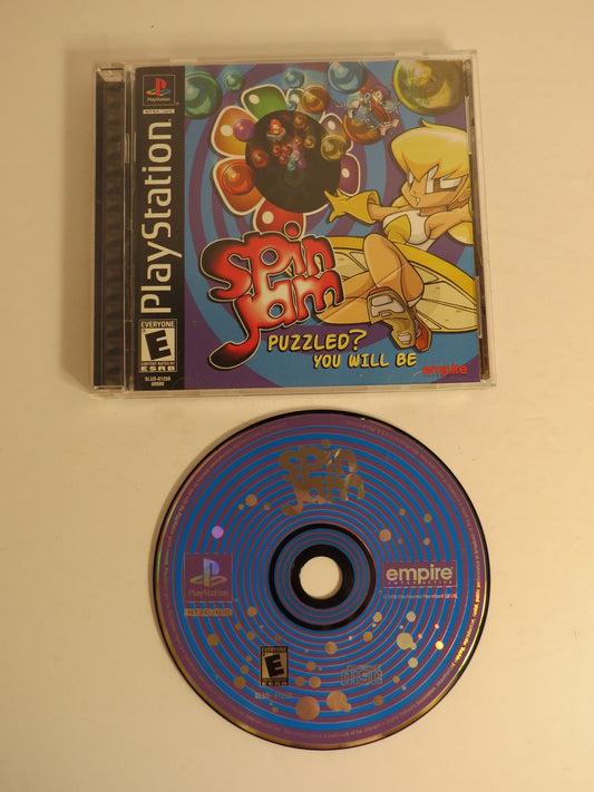 Spin Jam Playstation 1 PS1 Game CIB