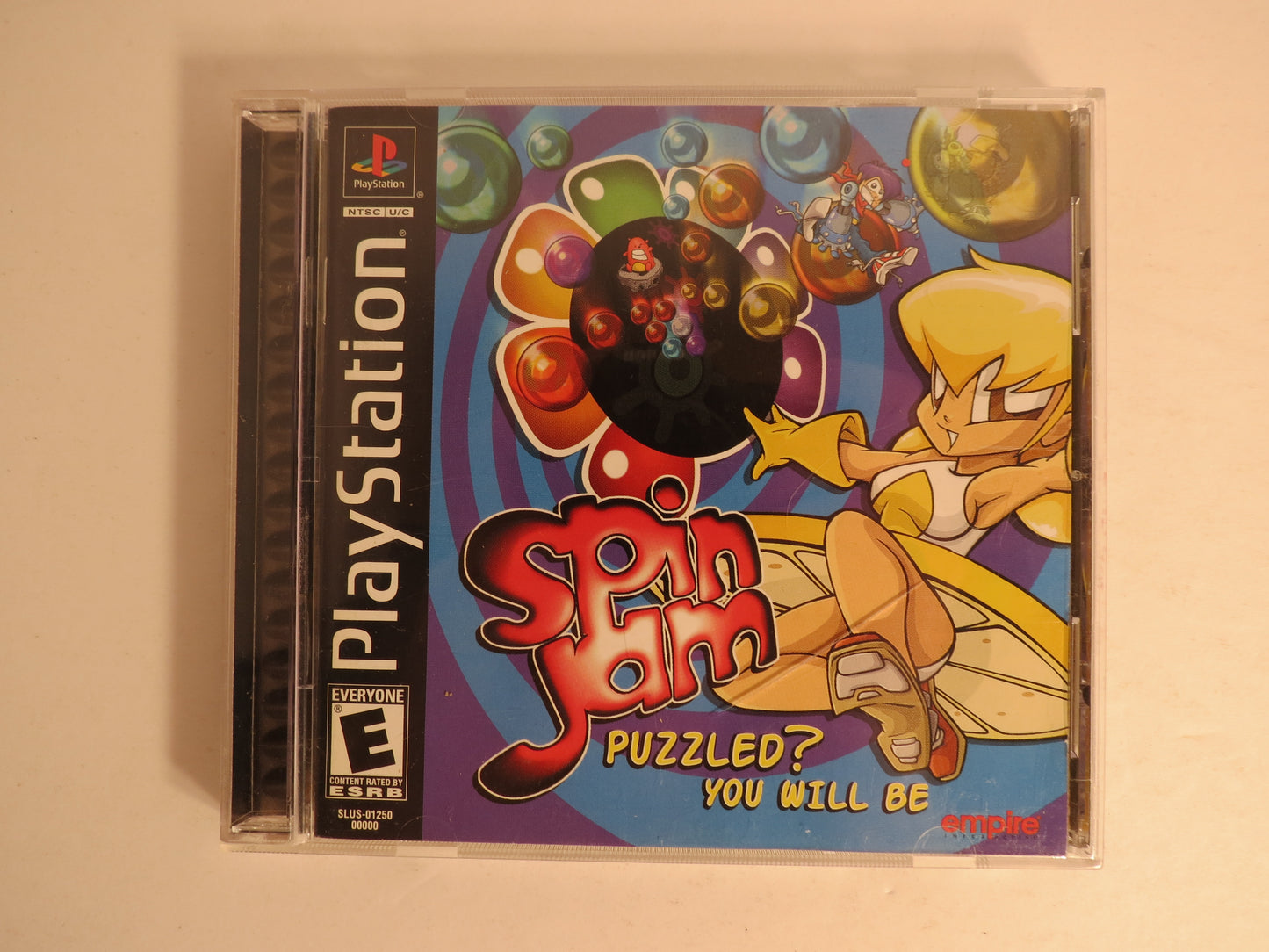 Spin Jam Playstation 1 PS1 Game CIB