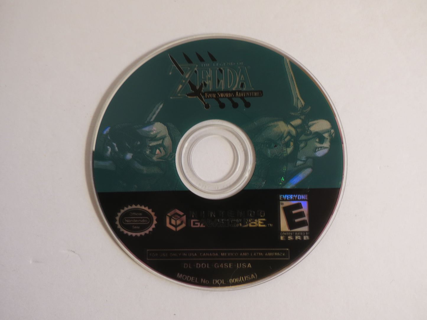 The Legend of Zelda: Four Swords Adventures New for 2004 Nintendo Gamecube Game CIB