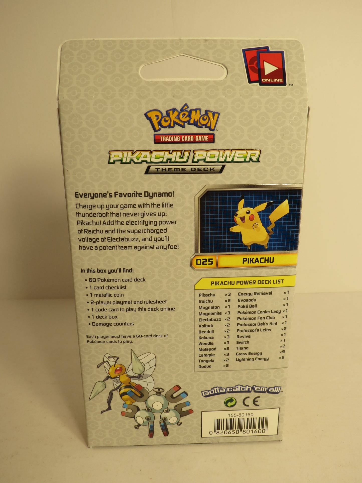 Evolutions Theme Deck Pikachu Power Pokemon Sealed