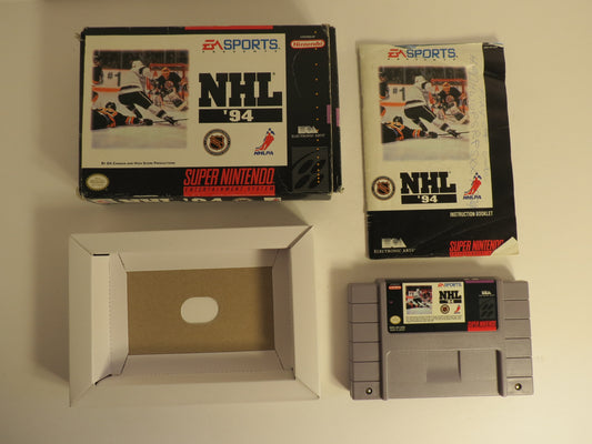 NHL '94 Super Nintendo SNES Game CIB Complete