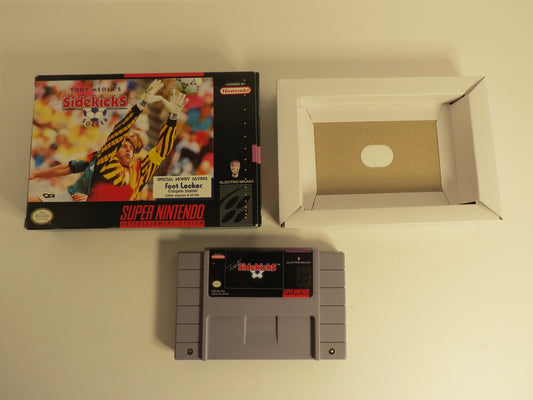 Tony Meola's Sidekicks Soccer Super Nintendo SNES Game CB