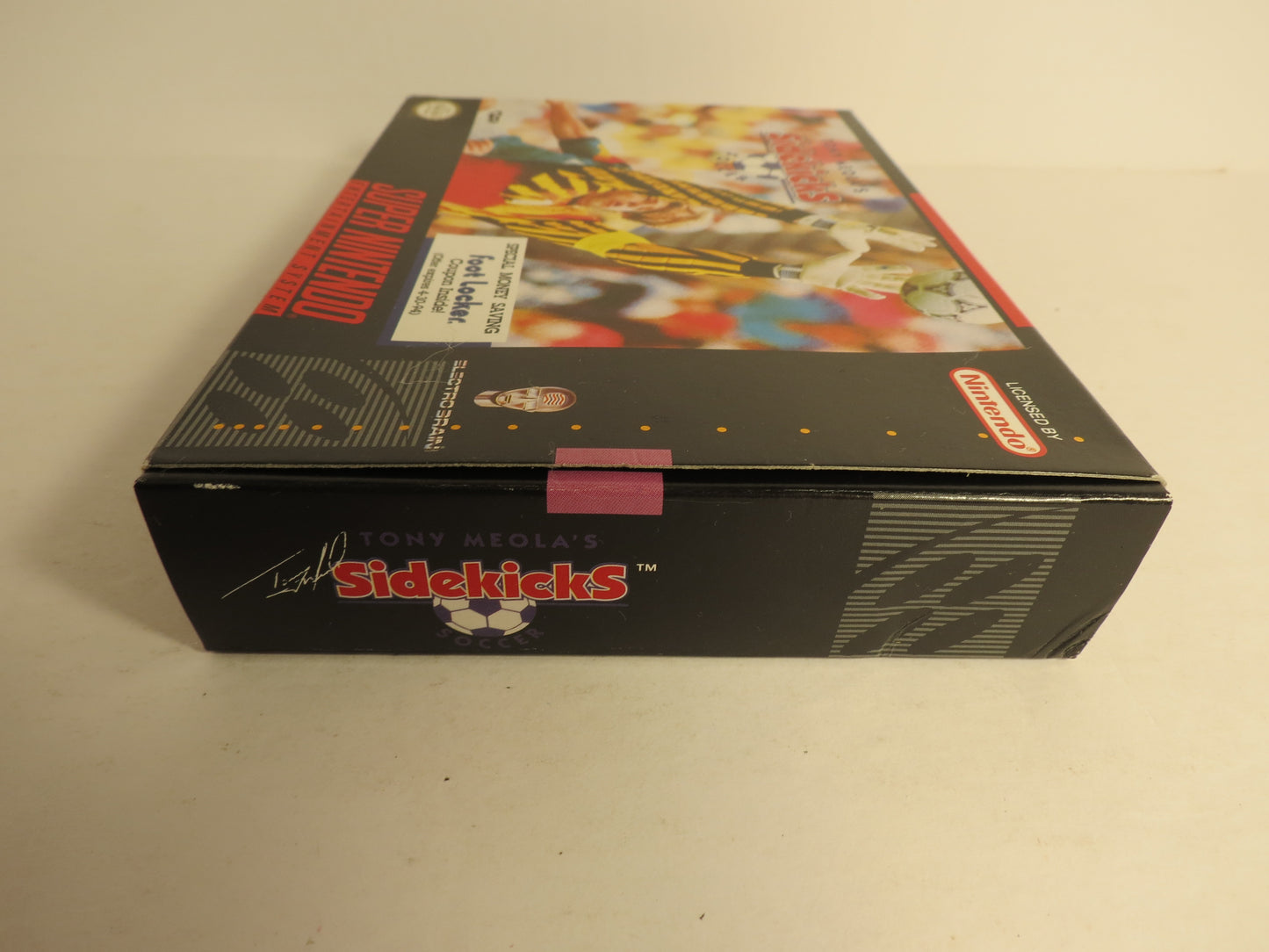 Tony Meola's Sidekicks Soccer Super Nintendo SNES Game CB