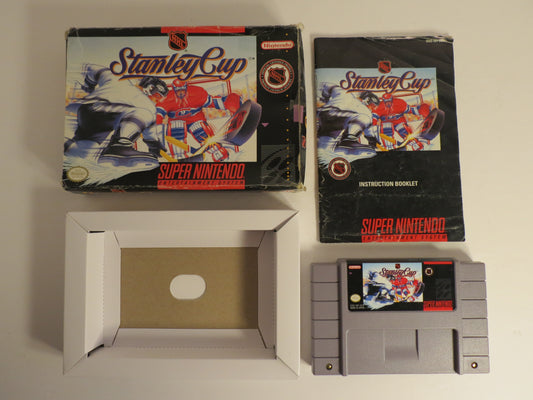 NHL Stanley Cup Super Nintendo SNES Game CIB Complete