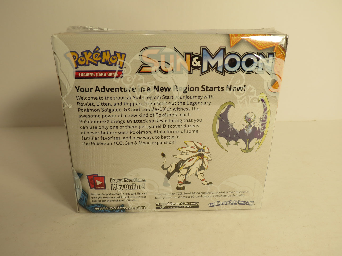 Sun & Moon Base Pokemon Booster Box Sealed