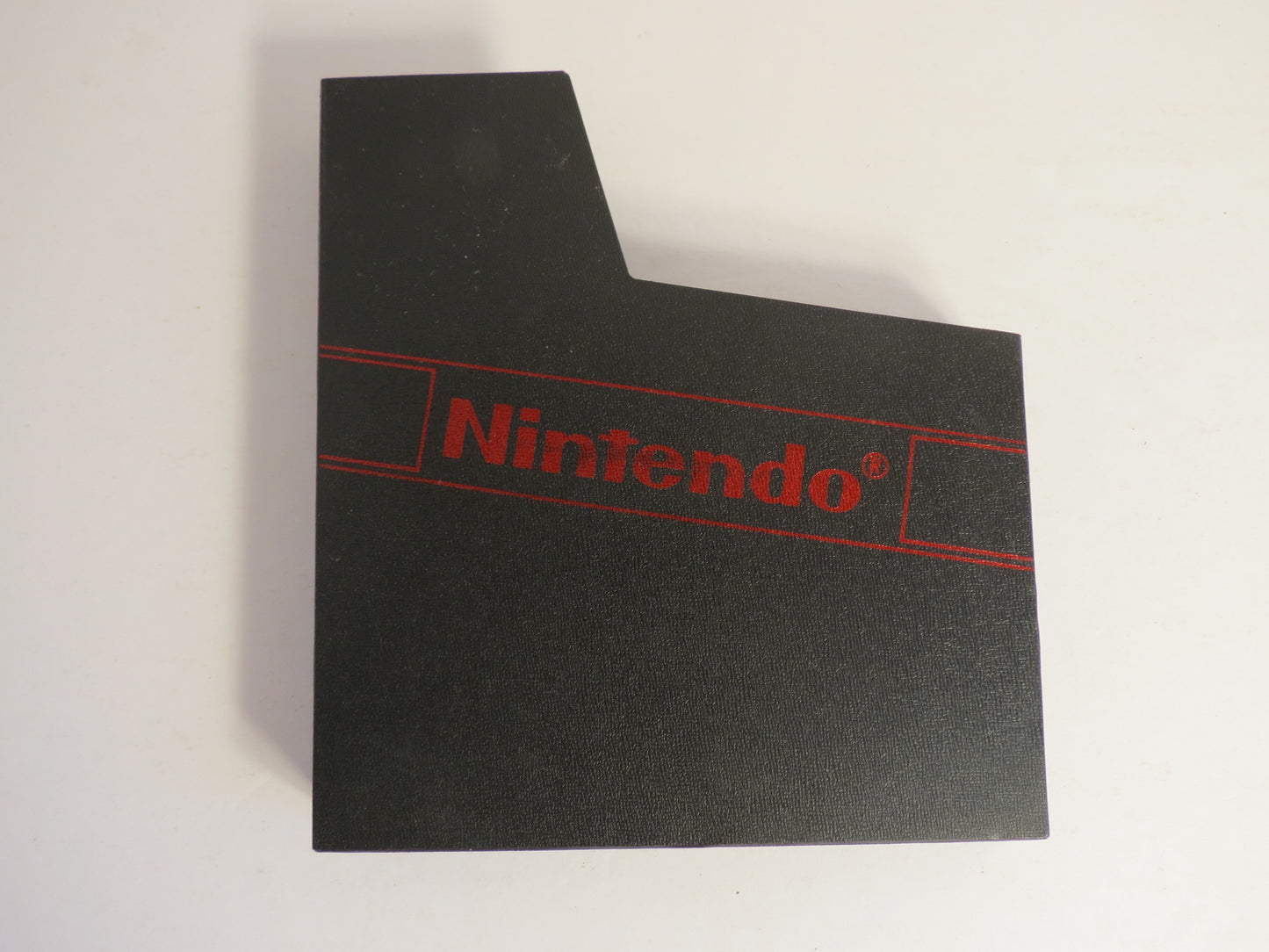 Nintendo NES Game Dust Cover Shiny Red Black Sleeve OEM Original
