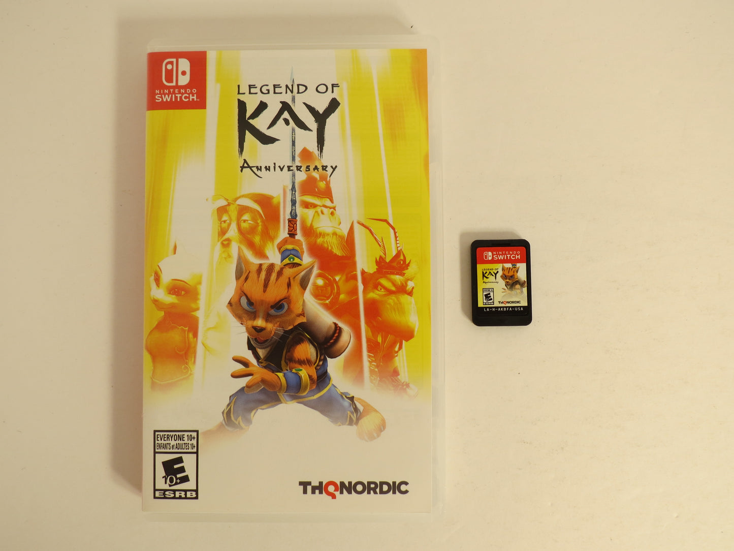 Legend of Kay Anniversary Nintendo Switch Game CB