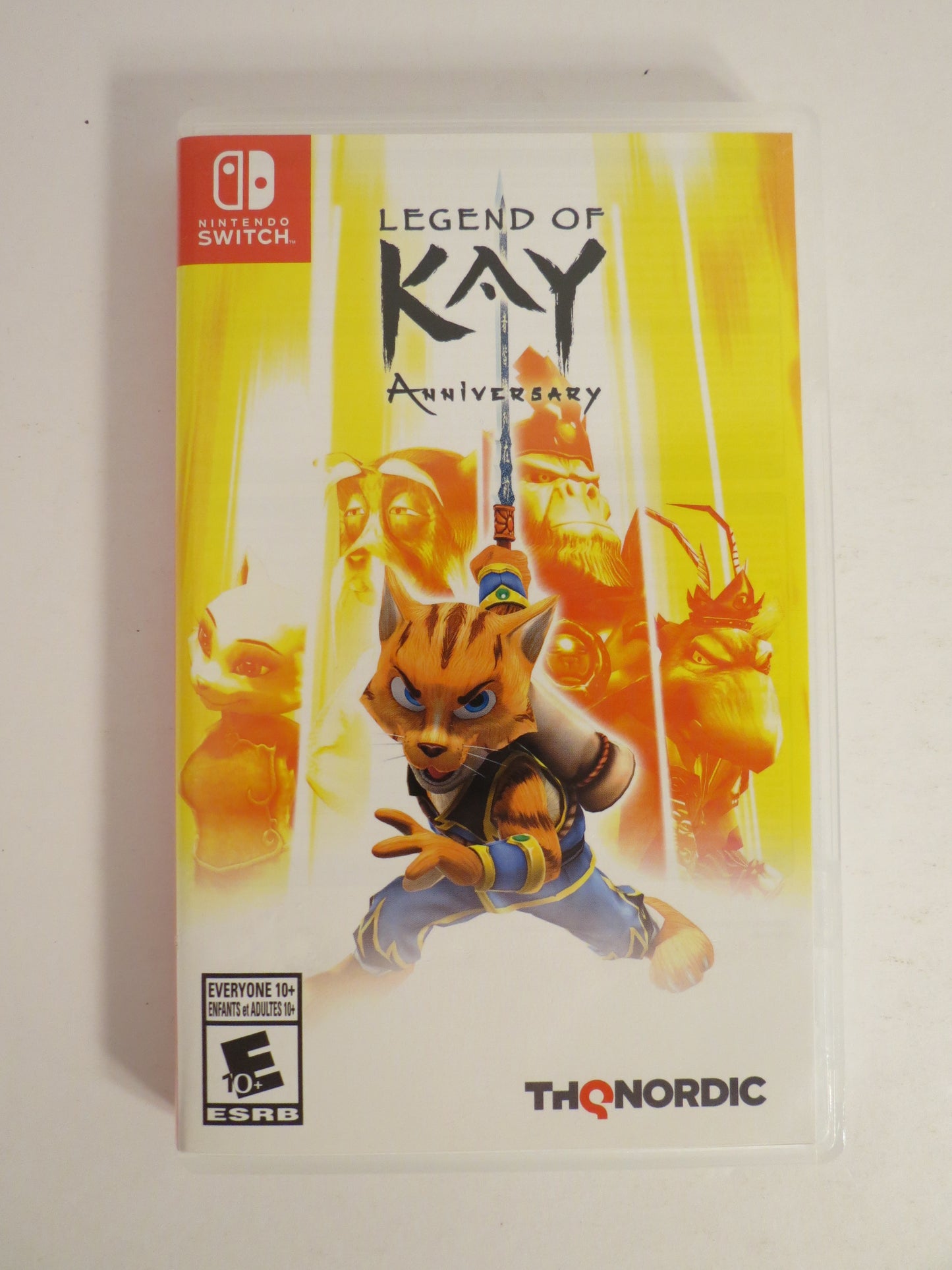 Legend of Kay Anniversary Nintendo Switch Game CB