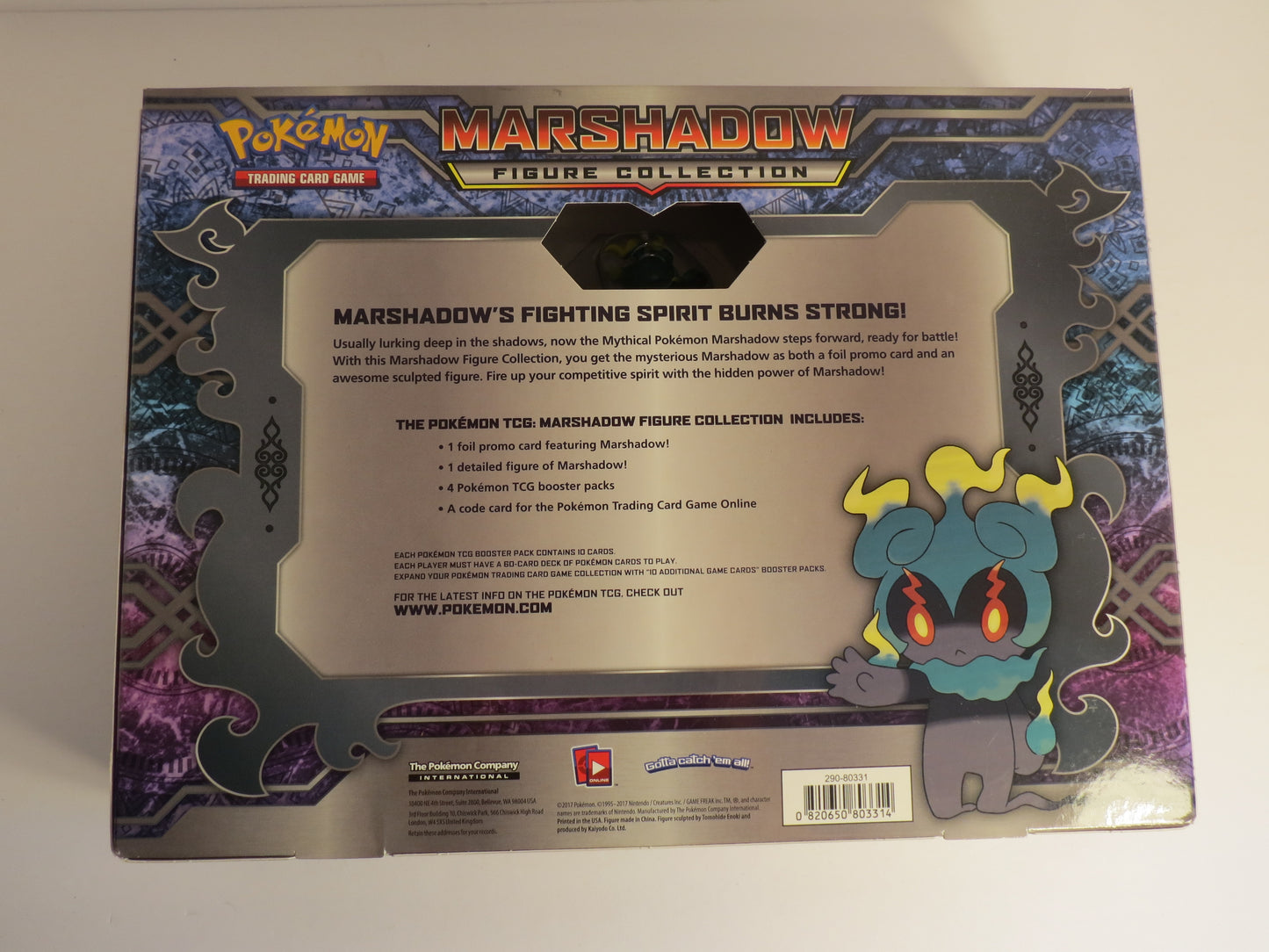 Marshadow Figure Collection Box Pokemon Sealed XY Sun & Moon