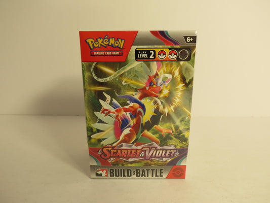 Scarlet & Violet Base Set Pokemon Build and Battle Sealed