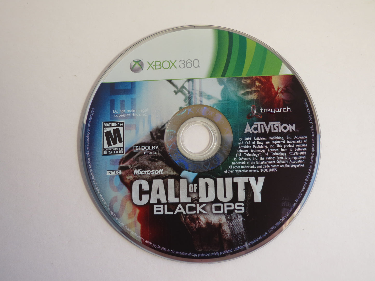 Call of Duty Black Ops Xbox 360 Game CIB