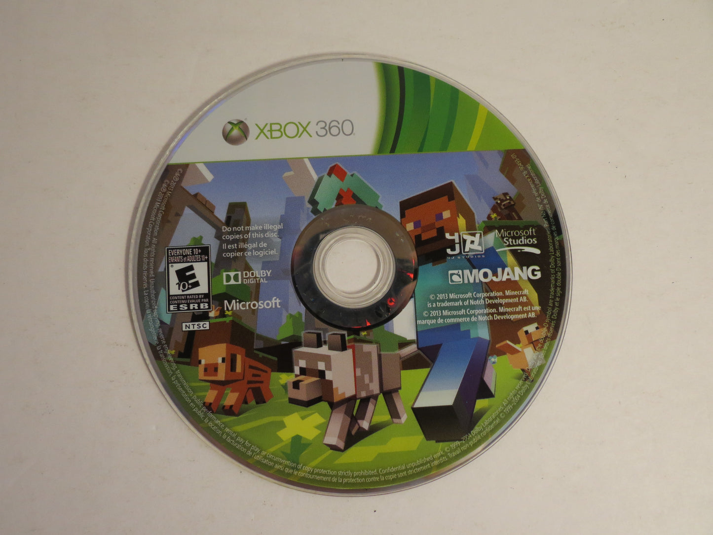 Minecraft Xbox 360 Edition Xbox 360 Game CB