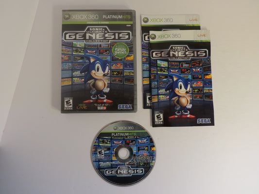 Sonic's Ultimate Genesis Collection Platinum Hits Xbox 360 Game CIB