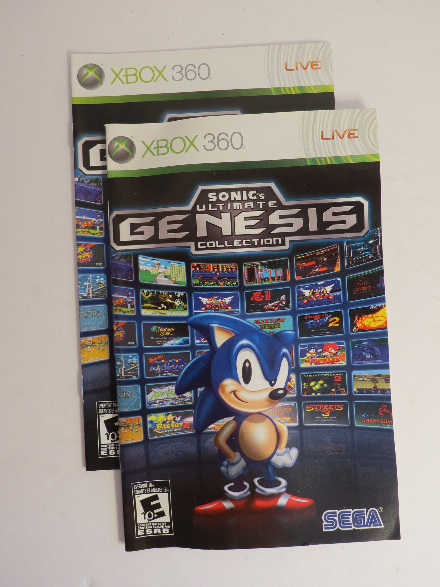 Sonic's Ultimate Genesis Collection Platinum Hits Xbox 360 Game CIB