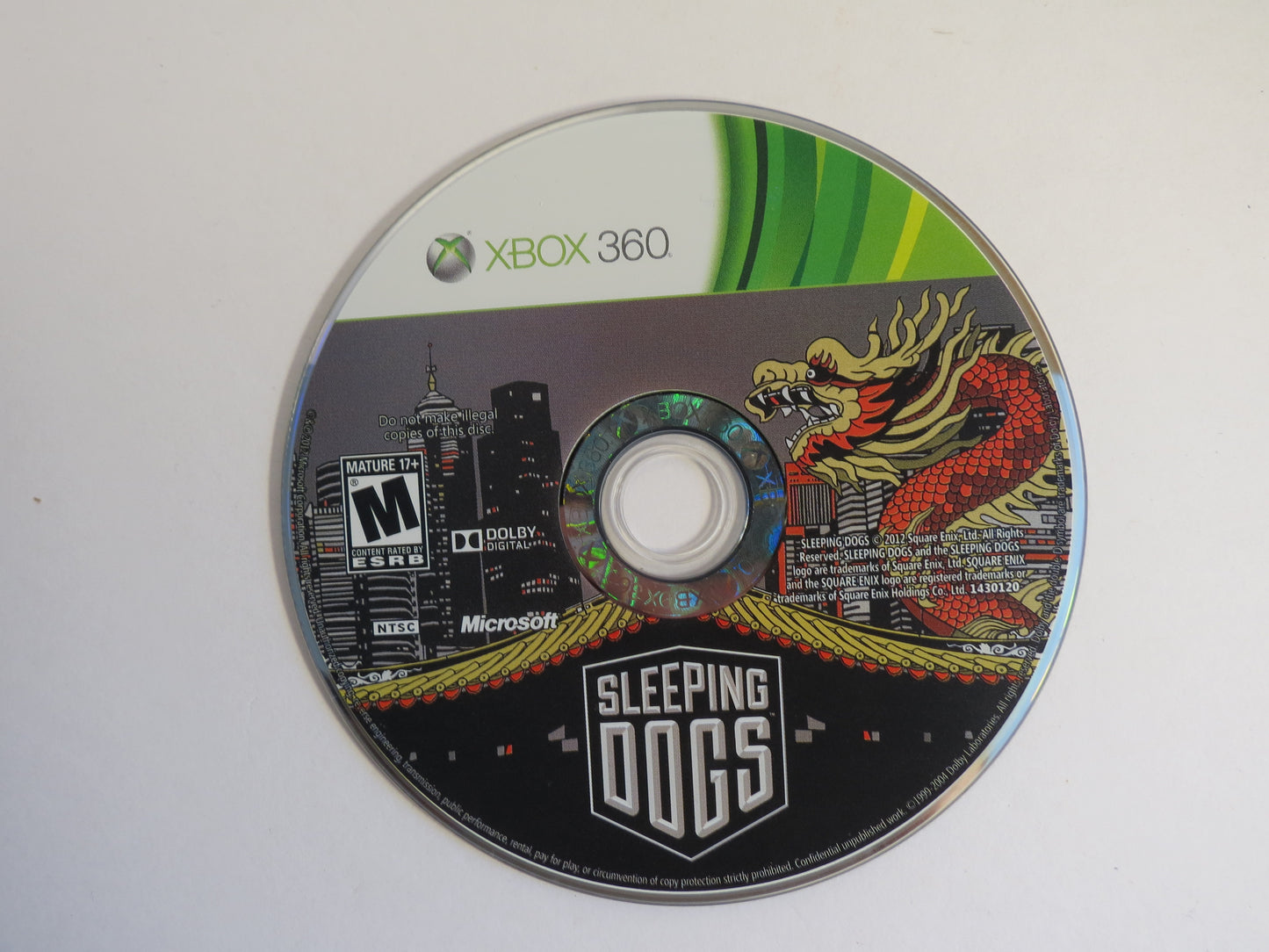 Sleeping Dogs Xbox 360 Game CIB