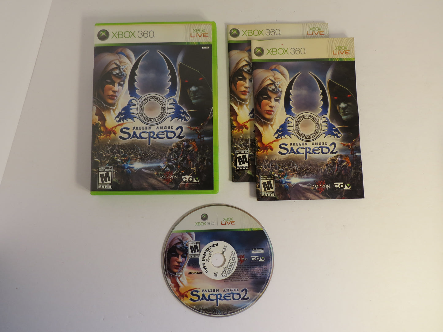 Sacred 2: Fallen Angel Xbox 360 Game CIB
