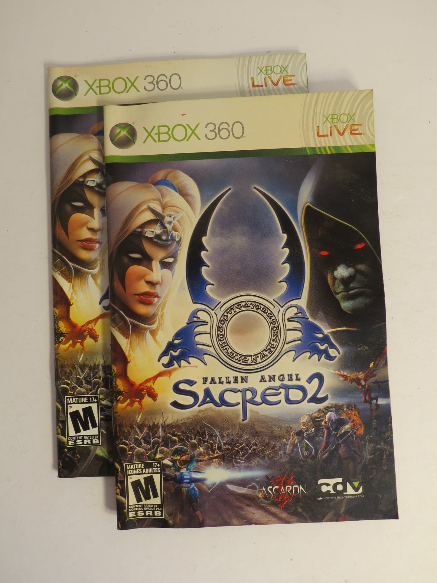 Sacred 2: Fallen Angel Xbox 360 Game CIB