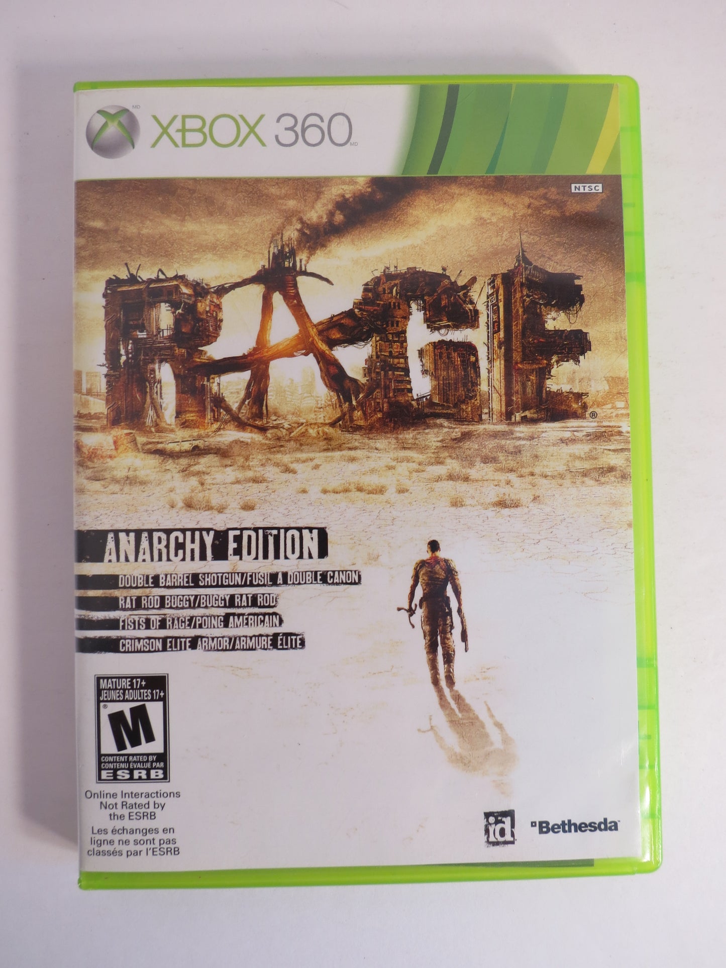 Rage Anarchy Edition Xbox 360 Game CIB