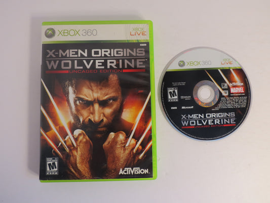 X-Men Origins Wolverine Uncaged Edition Xbox 360 Game CB