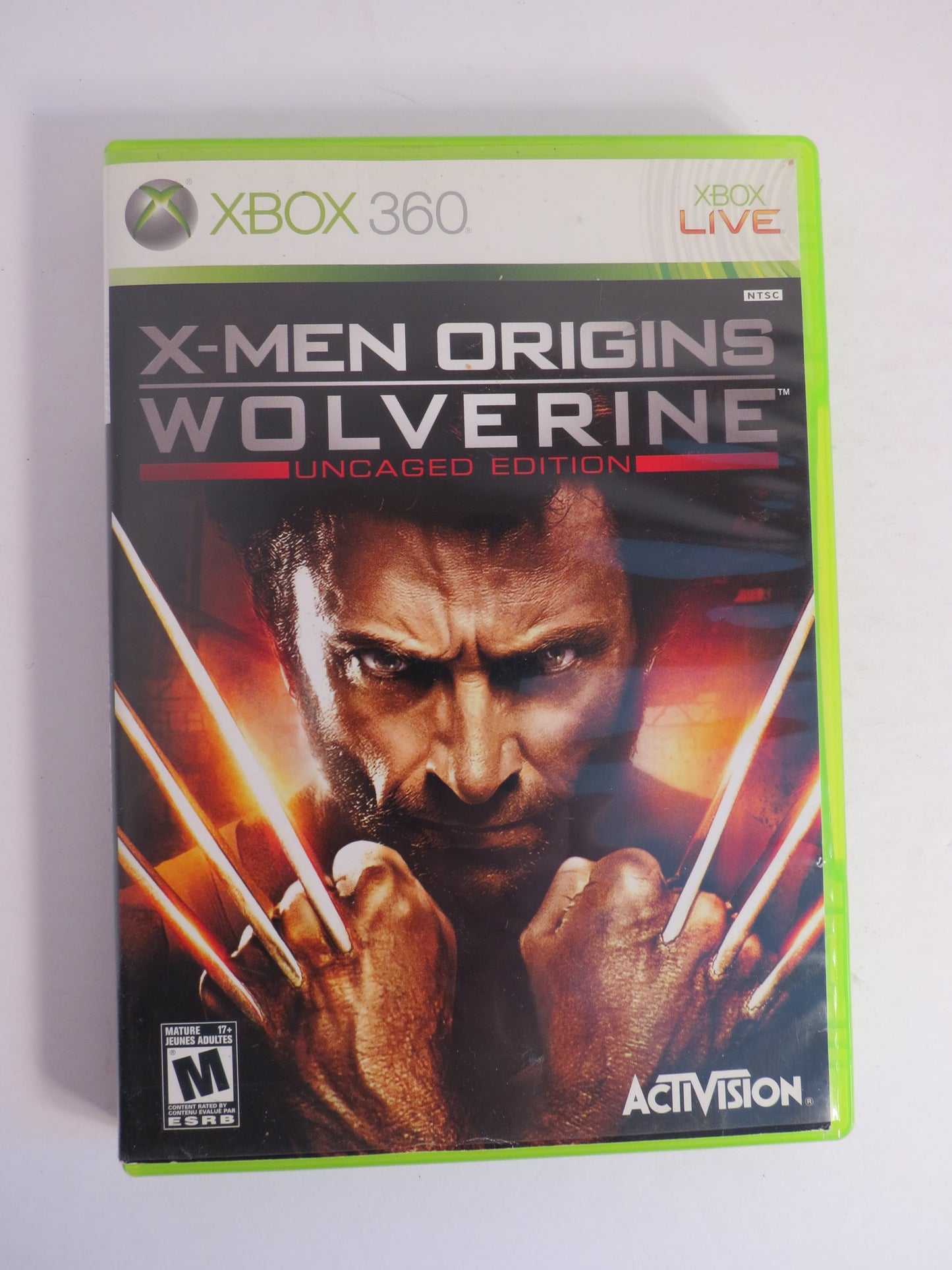 X-Men Origins Wolverine Uncaged Edition Xbox 360 Game CB
