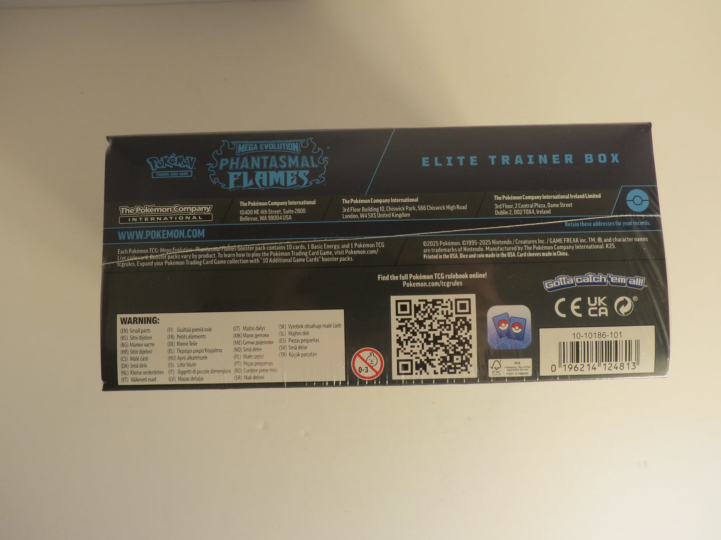 Phantasmal Flames Mega Evolution Pokemon Elite Trainer Box ETB Sealed