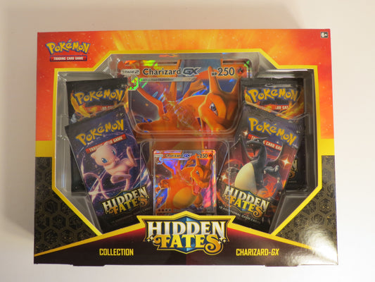 Charizard GX Collection Box Hidden Fates Pokemon Sealed