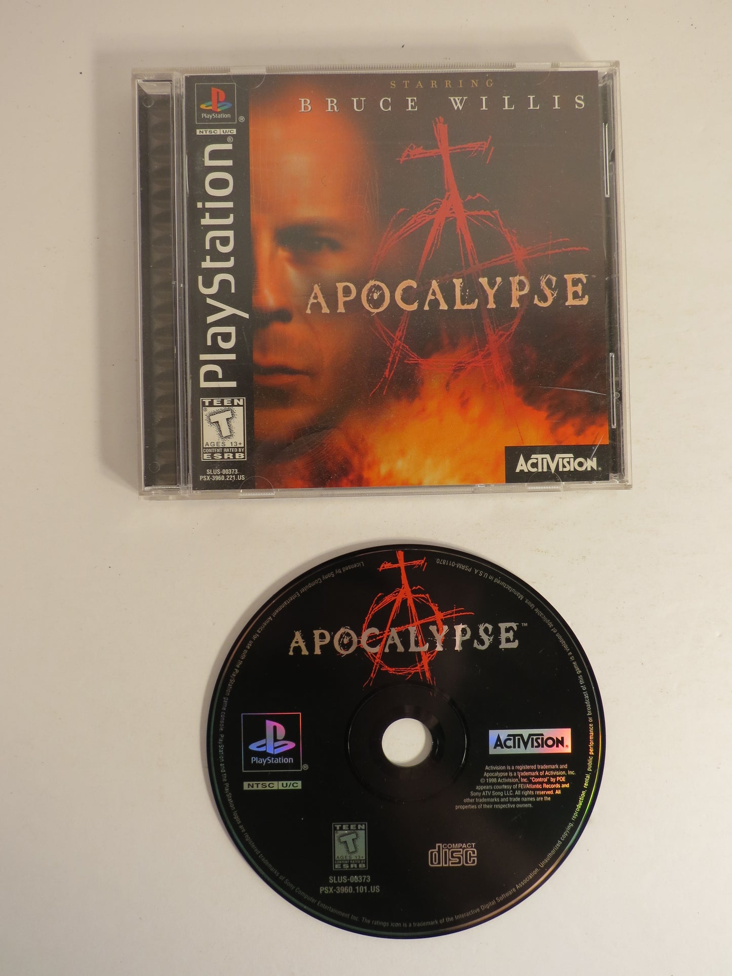 Apocalypse Playstation 1 PS1 Game CIB