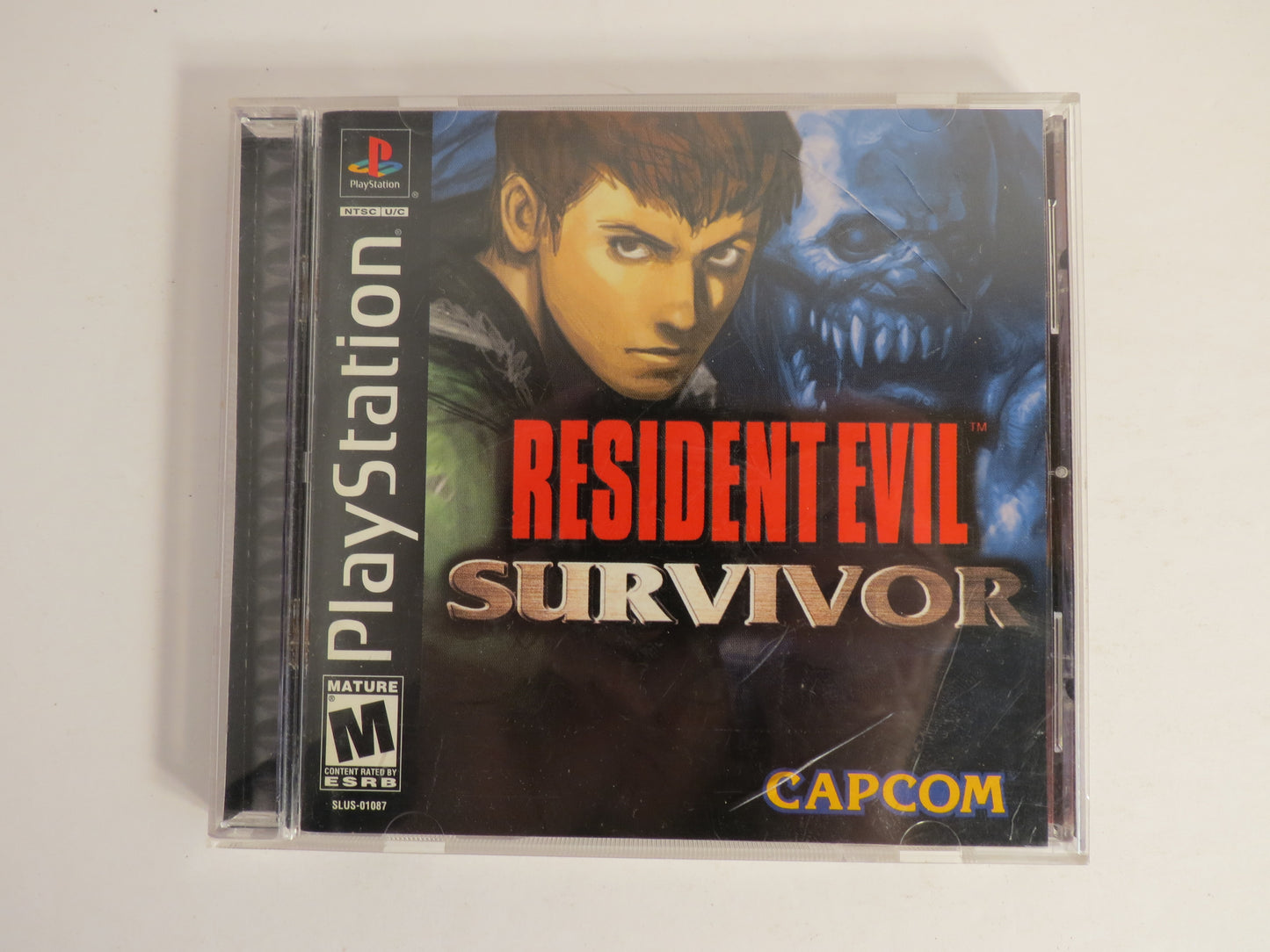 Resident Evil Survivor Playstation 1 PS1 Game CIB