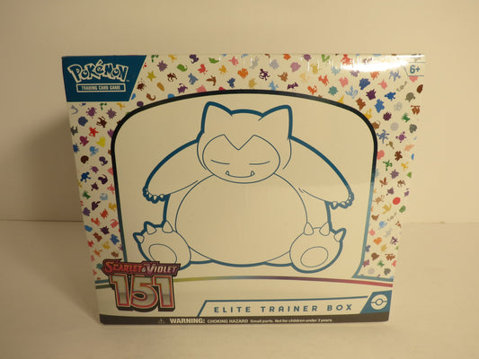 Scarlet & Violet 151 Pokemon Elite Trainer Box ETB Sealed