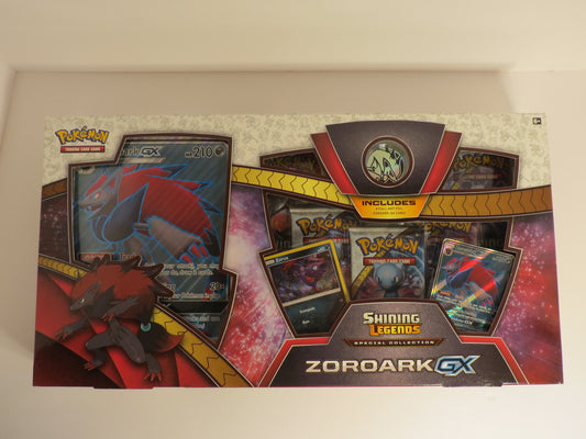 Shining Legends Special Collection Zoroark GX Collection Box Pokemon Sealed