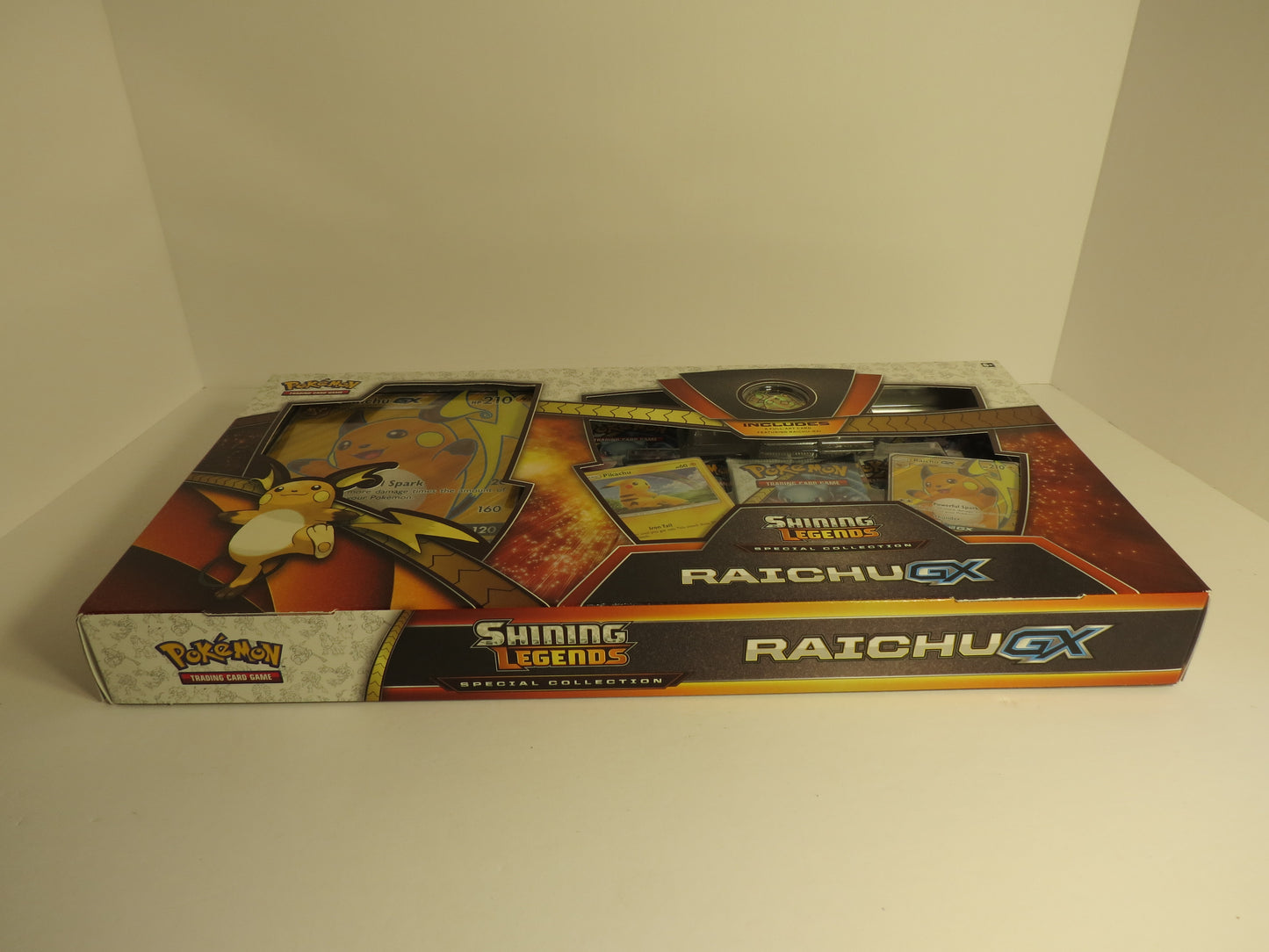 Shining Legends Special Collection Raichu GX Collection Box Pokemon Sealed